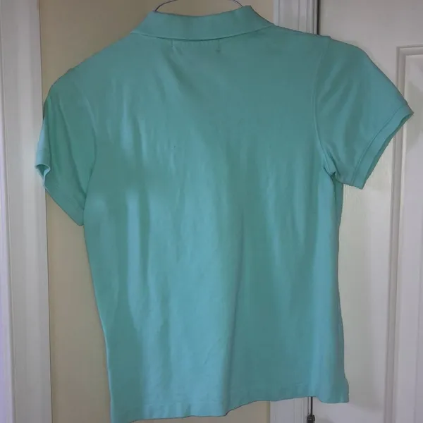 Vineyard vines seafoam light blue polo - Image 3