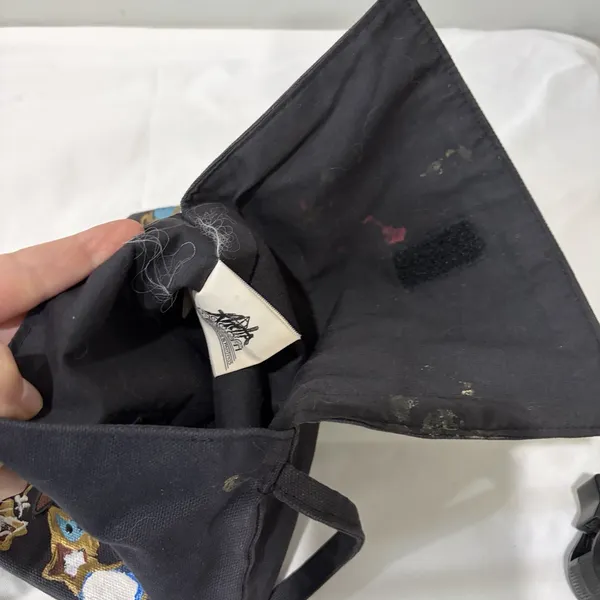Rhetta Stelling hand painted purse celestial Sun Moon Star‎ Flap Crossbody Bag - Image 6