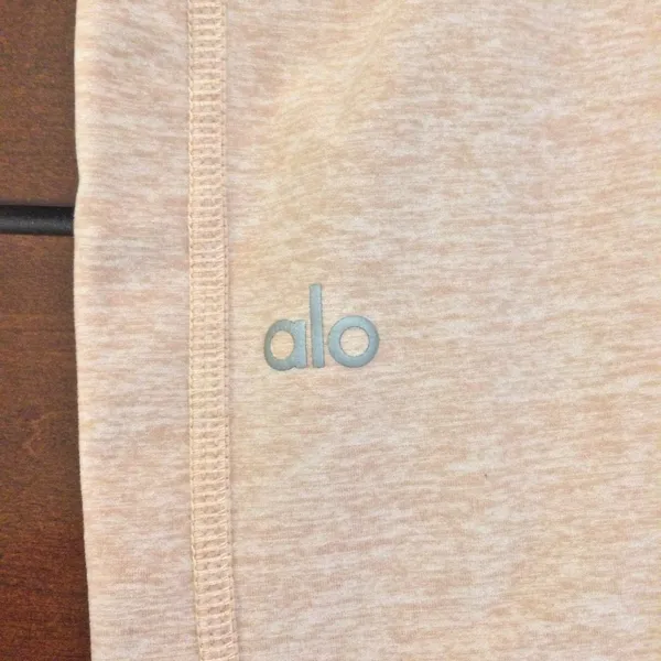 Alo high waisted leggings blush color xxs - Image 3