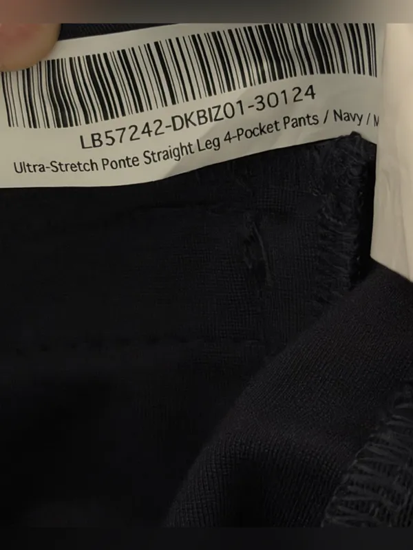 Quince Ultra Stretch Ponte Straight Leg 4 Pocket Women's Pants Med NWT - Image 10