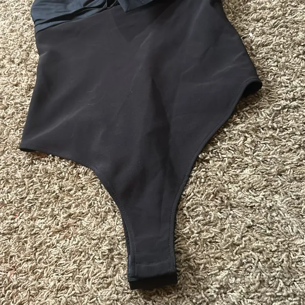 NWT Zara Halter Black Linen Size‎ XS - Image 3