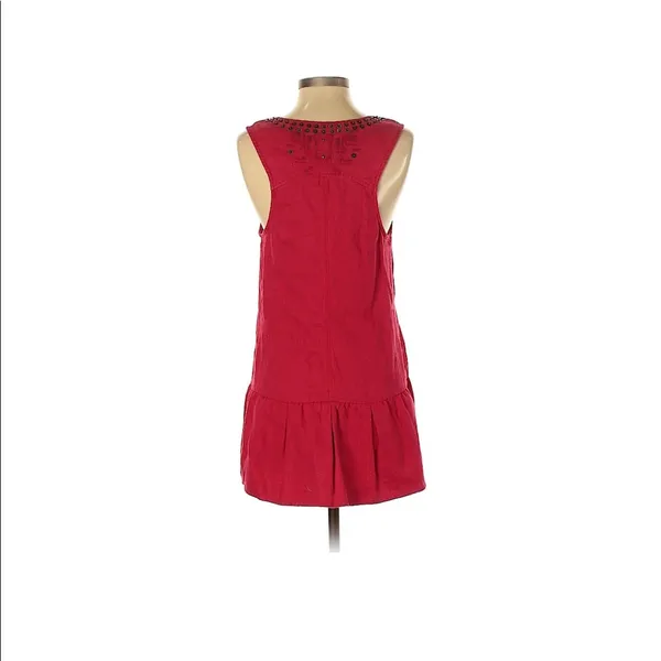 Free People Red Tunic/Dress Sz4 - Image 2