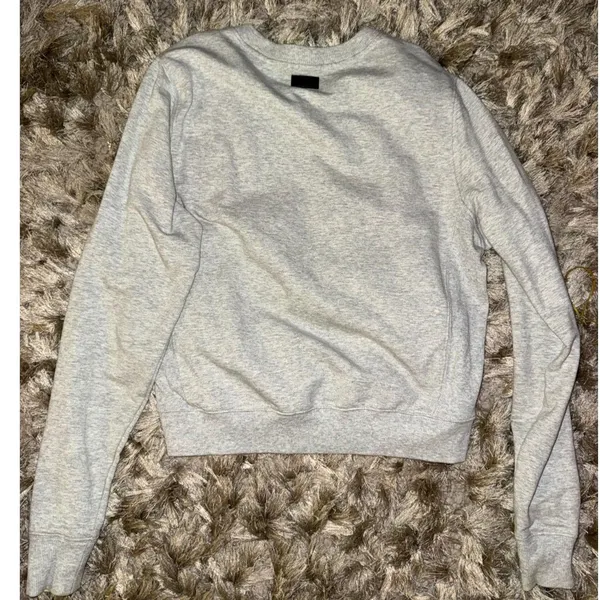 WEAR by Erin Andrews Buffalo Bills Grey Crewneck Sweatshirt Size XS - Image 4