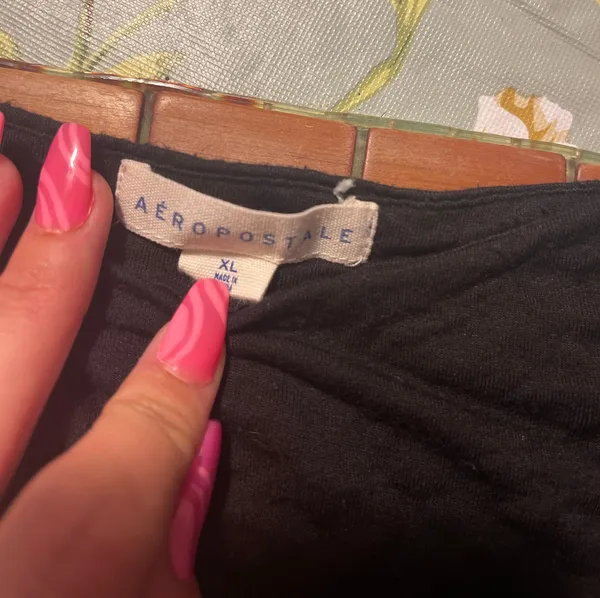 Aeropostale Black Tank Top - Image 2