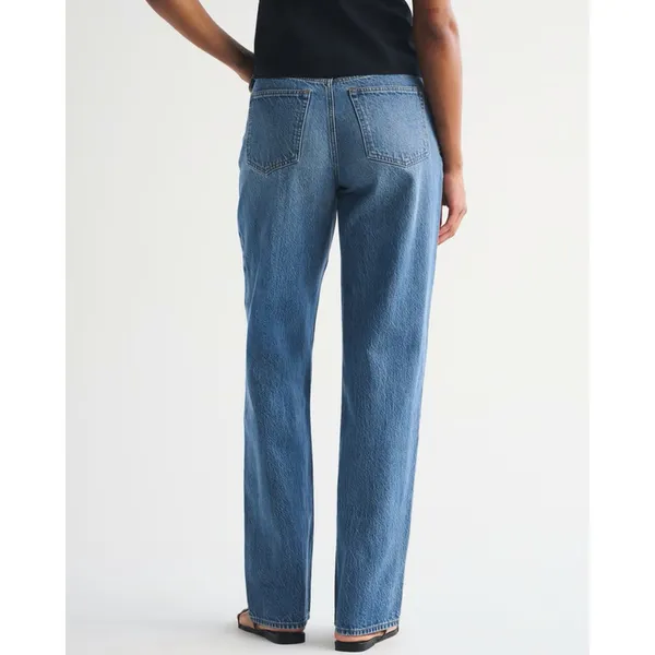 Abercrombie & Fitch Curve Love Loose Fit Jeans - Image 3