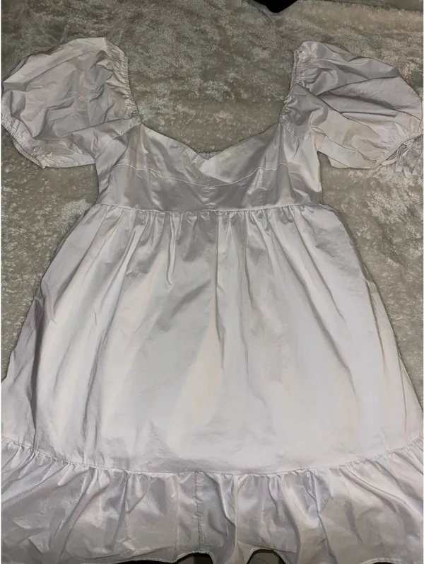 &merci White babydoll dress - Image 2