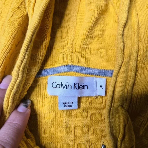 Calvin Klein‎ Hooded Knit Sweater - Image 5