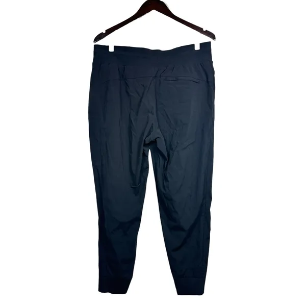 Athleta Trekkie North Black Athletic Jogger Elastic Waist Drawstring Size 14 - Image 5