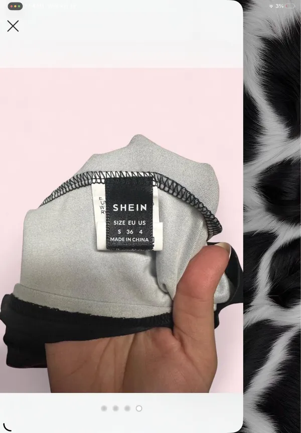 Shein Mini Flower Dress - Image 3