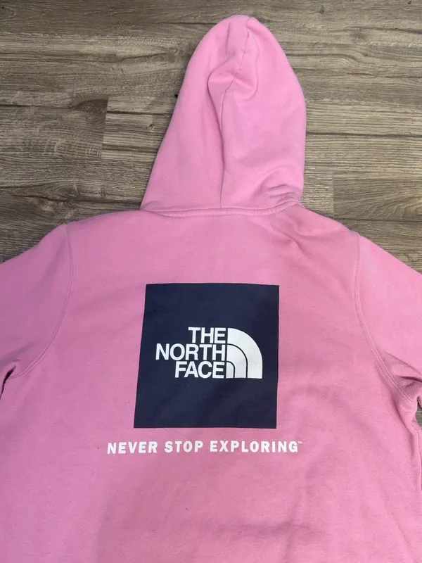 The North Face Women’s Pink Never Stop Exploring Pullover Hoodie Size M - Image 10