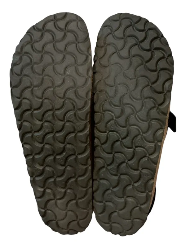 Birkenstock Buckley Black Suede Moccasin Clog Mules Shoes Size 40 Narrow Women 9 - Image 6