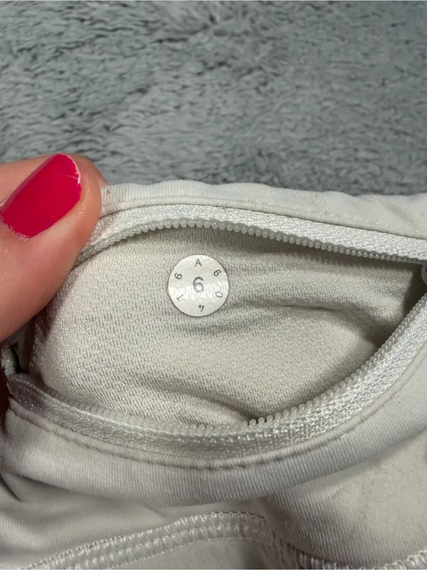 Lululemon cream/white Athletic Running Shorts 6 - Image 9