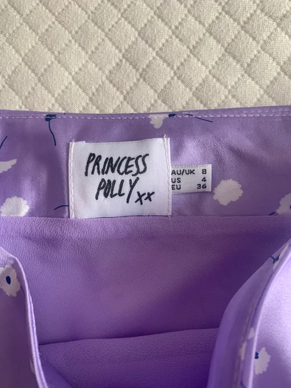 Princess Polly Purple Mini Skirt - Image 5
