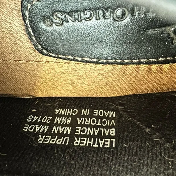 Earth Origins Black Leather “Victoria” Loafer - Image 4