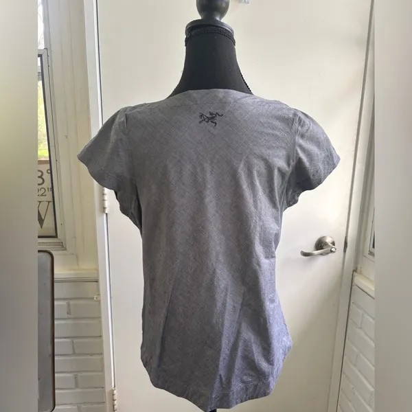 ARC’TERYX‎ Kadem Cotten Blend Cap Sleeve Top medium layered boho - Image 3
