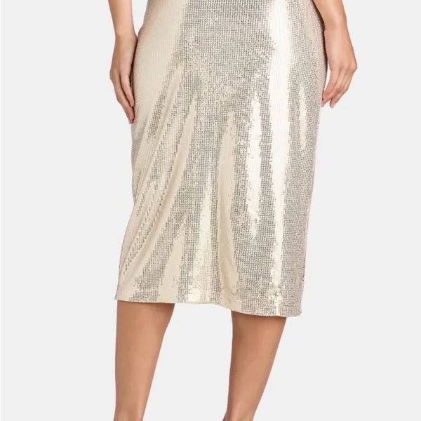 Time and Tru Sequin‎ Skirt Women's Small - Image 8