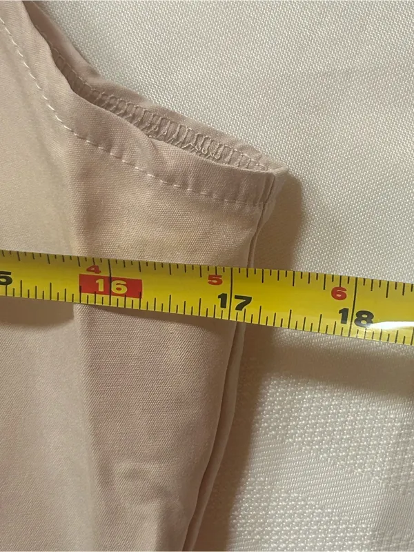 Wide Leg Jumpsuit/Overalls in Beige with pockets. - Image 12