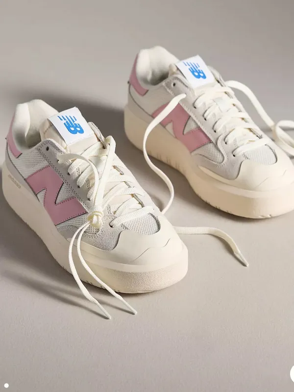 New Balance CT302 Platform Sneakers Anthropologie Size 8 Pink - Image 2