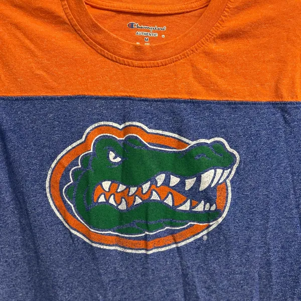Champion Florida Gators Blue and Orange Alligator Tee - Image 2