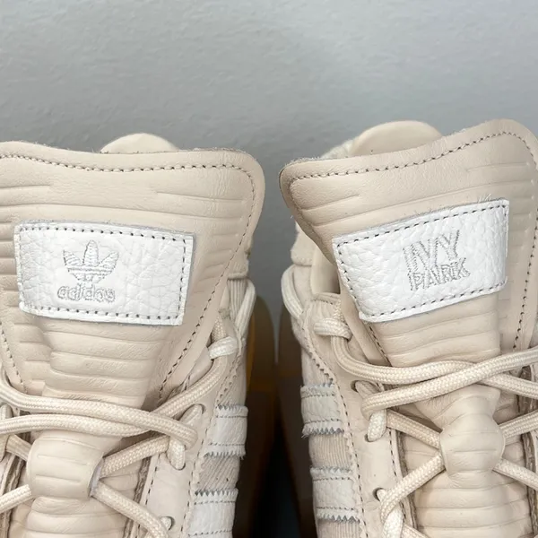 Adidas Ivy Park Super Super Sleek Platfor Sneakers Beige Yellow GZ389 Womens 9.5 - Image 11