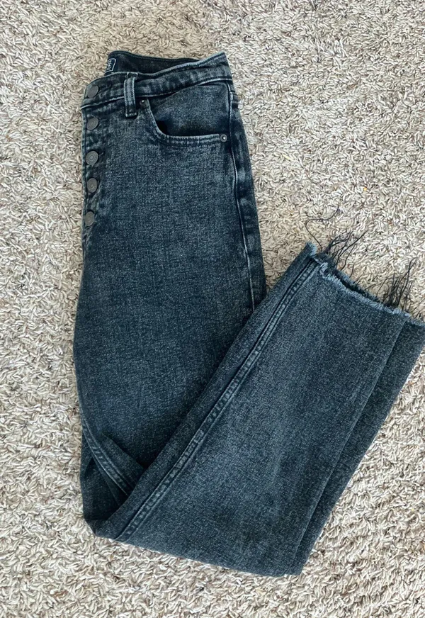 Abercrombie Jeans High Waisted Button-up - Image 2