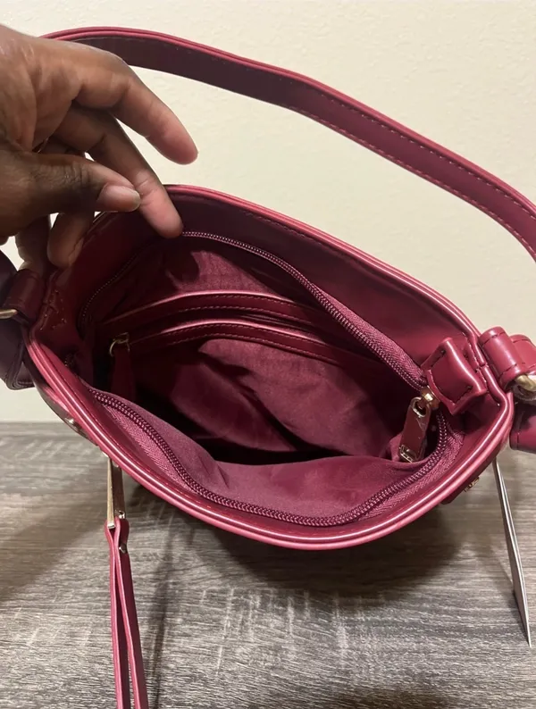 Fiorelli Red Crossbody & Wallet Set - Image 5