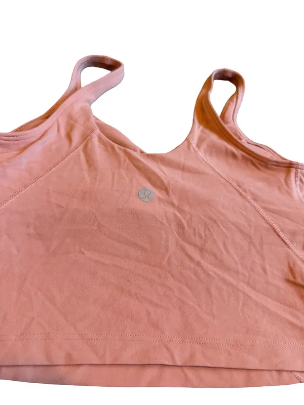 Lululemon Align Peach Pullover Tank Top Workout Athletic Stretch Size 4 Women's - Image 7