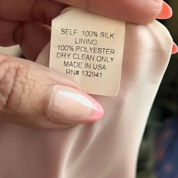 Amanda Uprichard Silk Shift Pink Dress - Image 3
