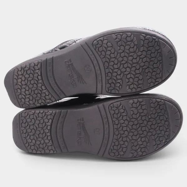 Dansko XP 2.0 Glitter Waves Patent Clogs Women 37 - Image 9