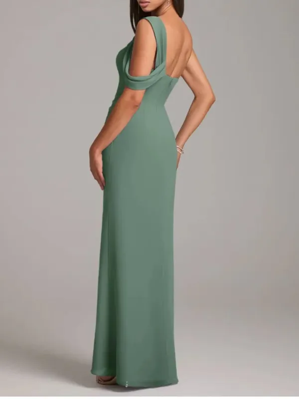 NWT * AZAZIE Wynter Long Maxi Evening Wedding Bridesmaid Formal Gown Size 4 - Image 2