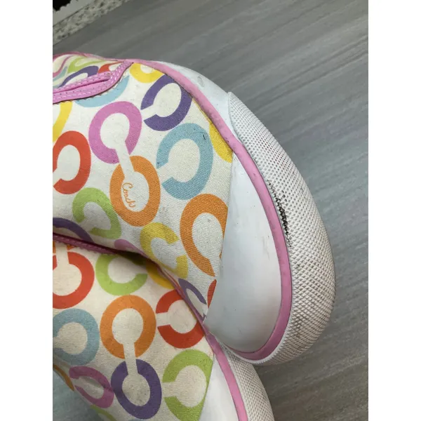 COACH BEALE MULTICOLOR C LOGO MONOGRAM SLIP ON SNEAKER - Image 5