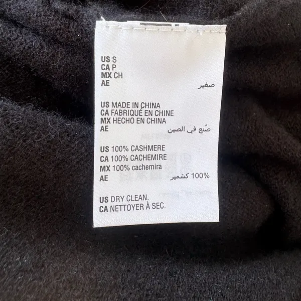 Charter Club Turtleneck Sweater S Black 100% Cashmere Luxury Knit Minimalist - Image 7