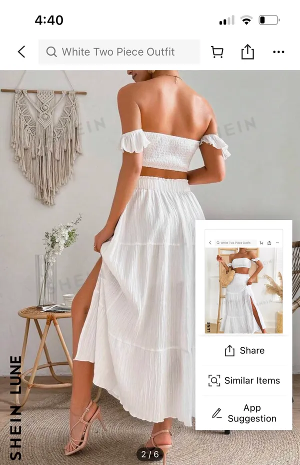 SheIn Two Peice - Image 2