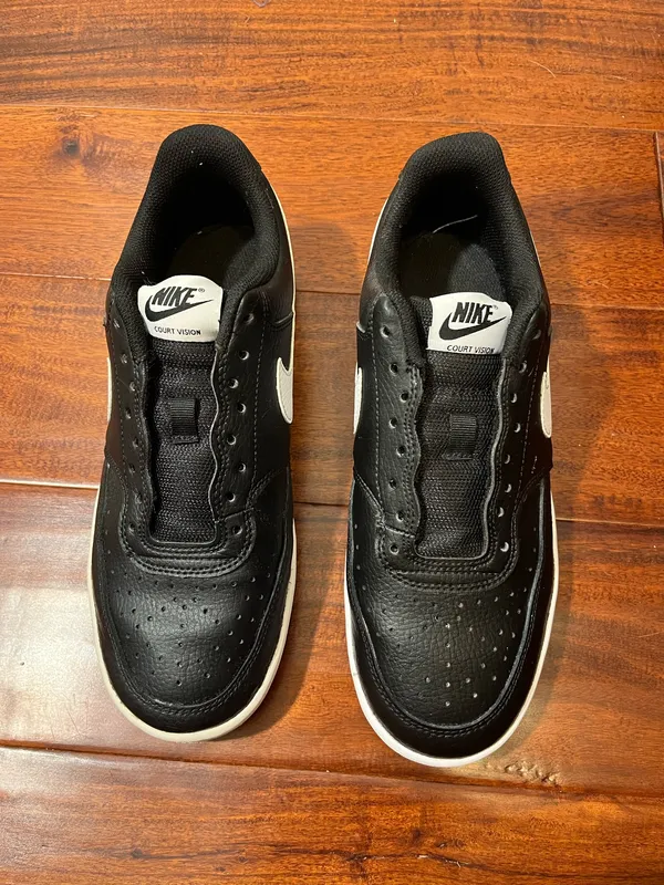 Nike Court Vision Sneakers Black - Image 7
