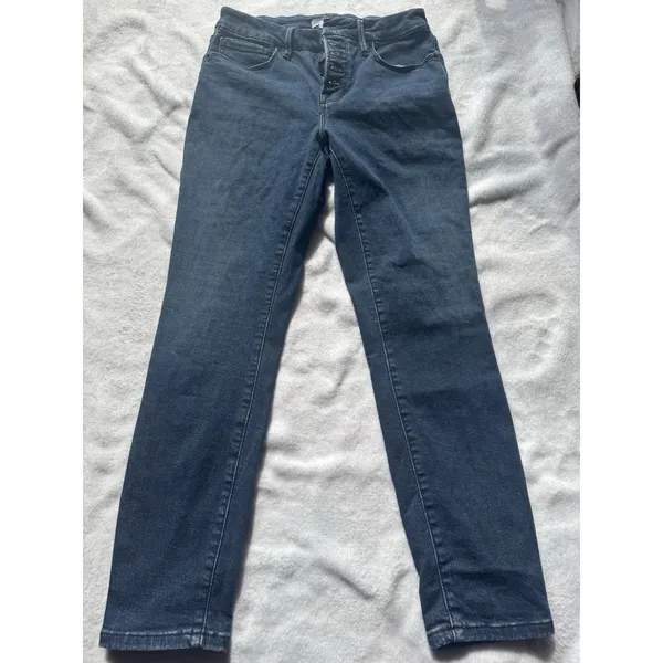 Good American GOOD LEGS STRAIGHT GLS270T BLUE007 Size 2/26 - Image 6