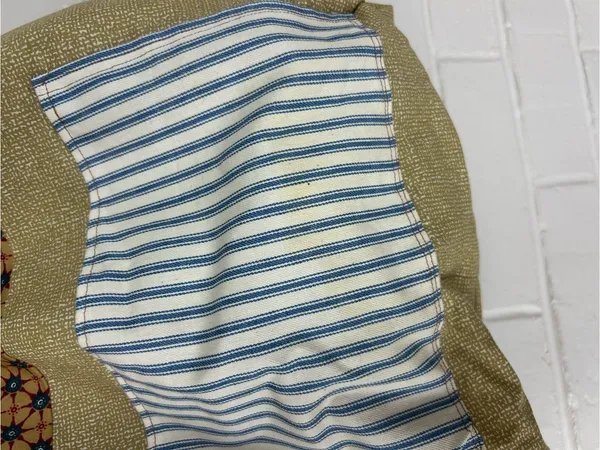 Handmade Vintage Boho Print Cloth Bag - Image 8