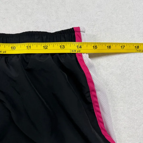 Nike Dri-FIT Running Shorts Women’s Large Black Pink Lined Athletic Shorts - Image 5