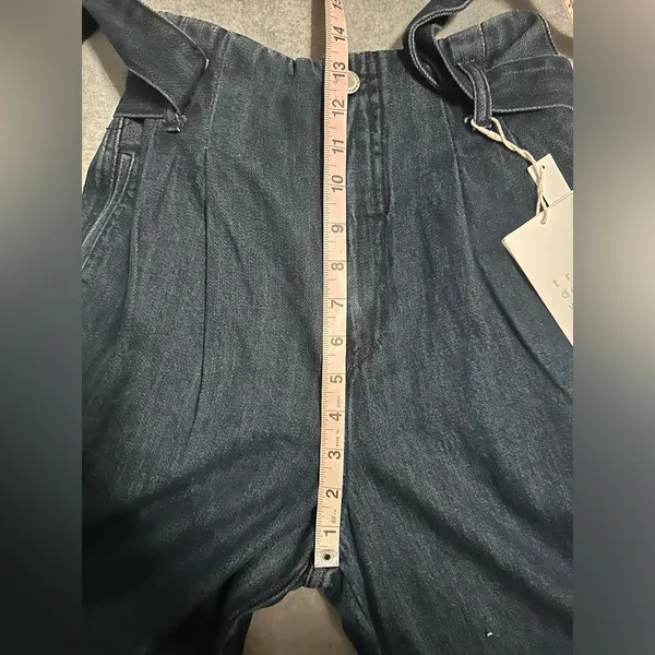 NWT Zara TRF wide leg jeans size 0 - Image 9