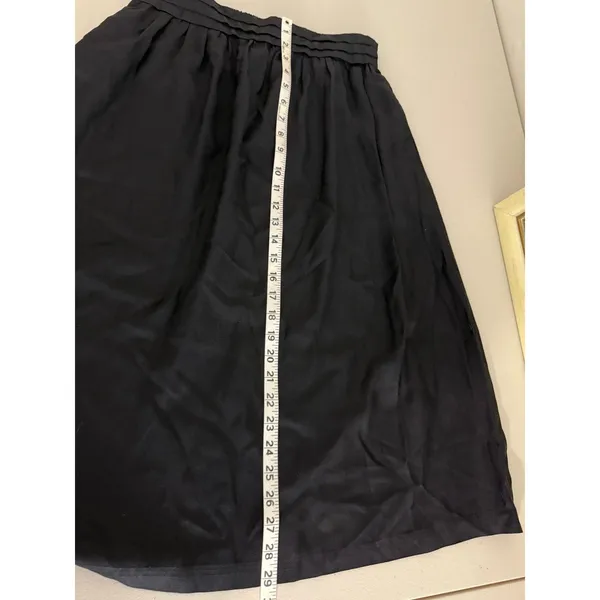 Women's Vintage 90s Whimsigothic Witchcore Witchy Long Black Maxi Skirt M - Image 4