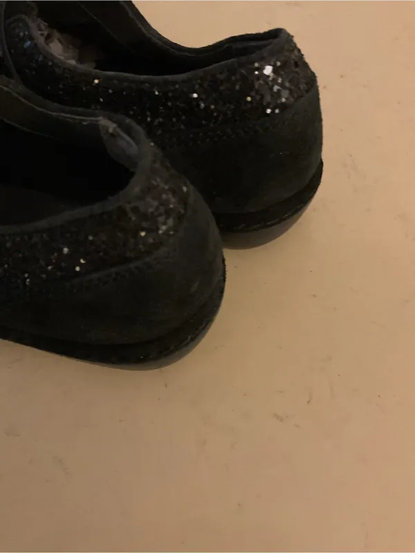 Stuart Weitzman women black suede glitter Sneakers US 5.5 - Image 7