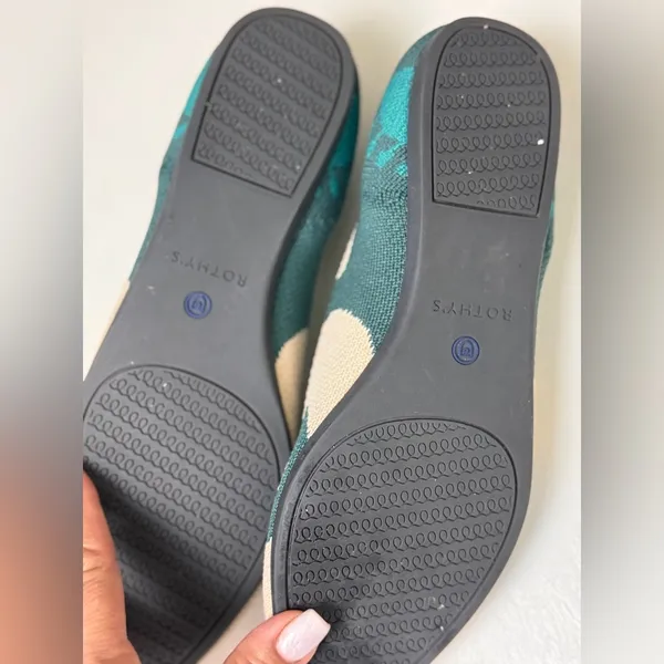 ROTHY'S Moroccan The Point Flats Retired Size 9 - Image 10