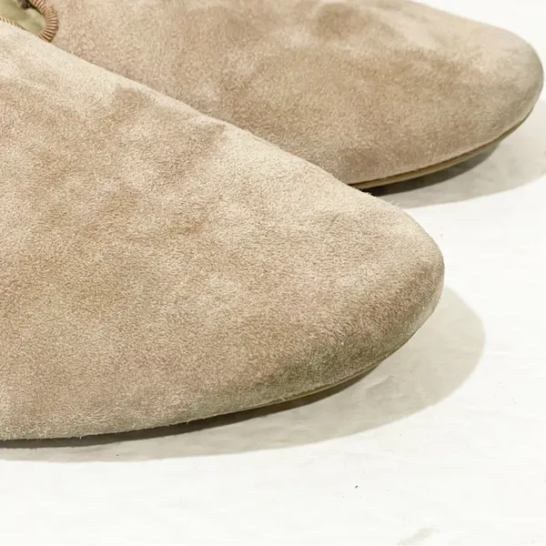 Birdies Shoes‎ Size 8 Womens Beige The Starling Loafer Flats Slip On Suede - Image 4