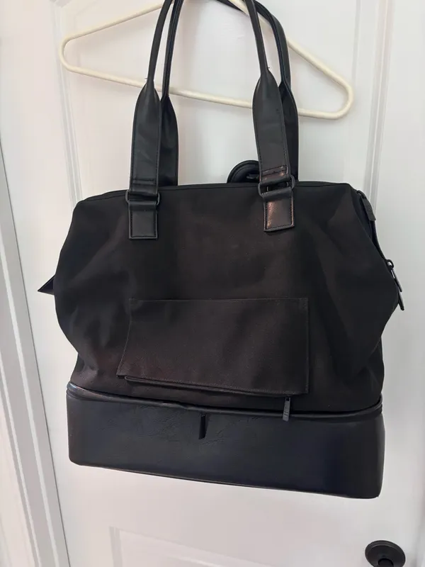 BEIS Mini Convertible Weekender Black - Image 2