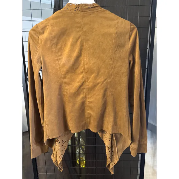 American Rag Cie Faux Suede Statement Jacket in Brown - Image 2