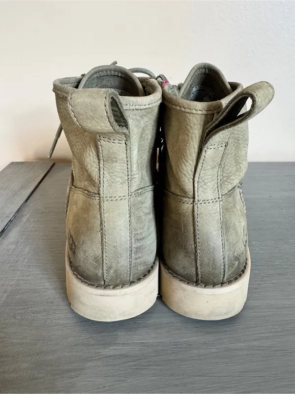 UGG Deconstructed Lace Up Hiker Boot Olive Green Size 9 1127991 - Image 3