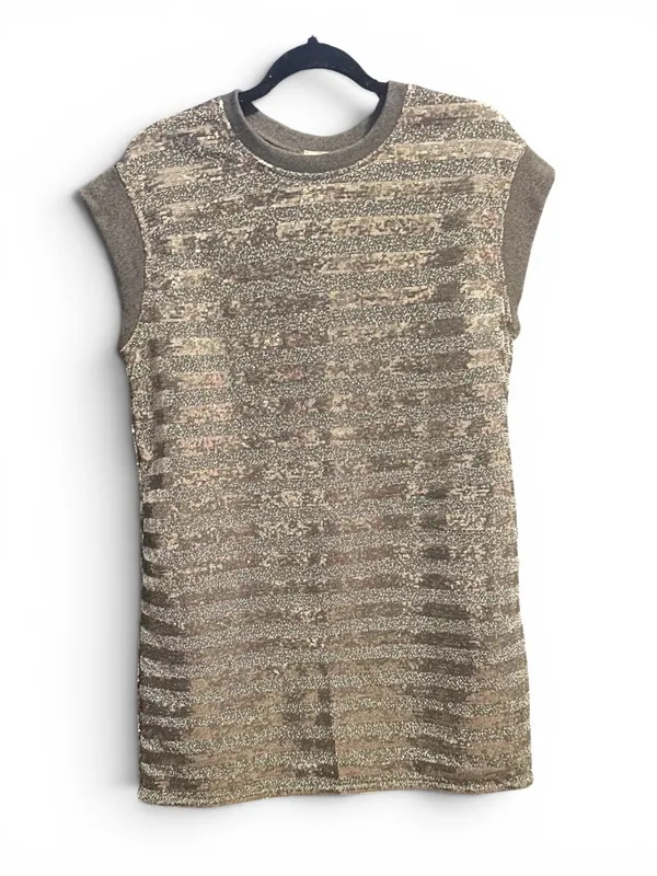 Veveret Sm Silver Sleeveless Dress or long shirt - Image 2