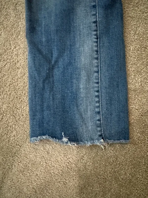 NYDJ Mid Wash Straight Leg Jeans - Image 2