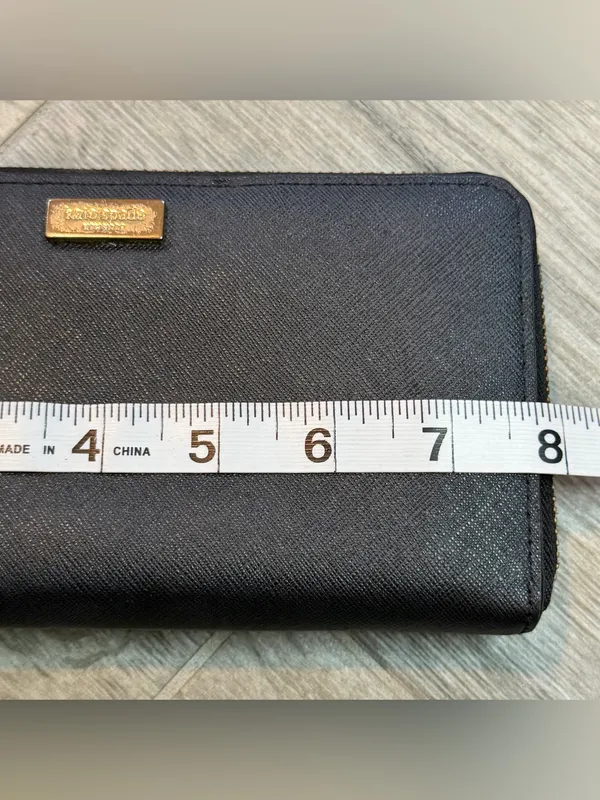 Kate Spade Neda Newberry Lane Zip Around Leather Wallet - Image 7