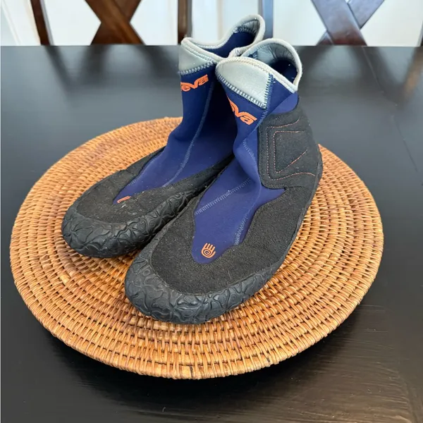 Teva Blue and‎ Black Water Shoes - Image 2