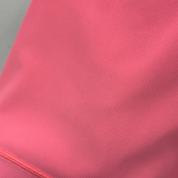 Lululemon Energy Bra High Neck Longline Ribbed Hot Pink W2CKSS Size 8 Athleisure - Image 7